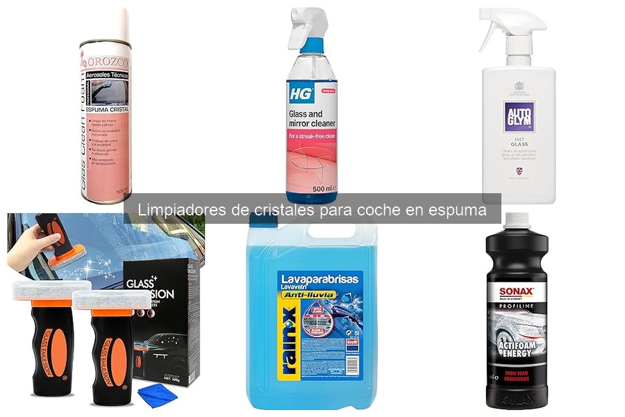 Cómo Mantener los Cristales del Coche Limpios con Espuma