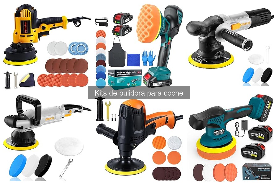 Cómo mantener tu kit de pulidora para coche en óptimas condiciones