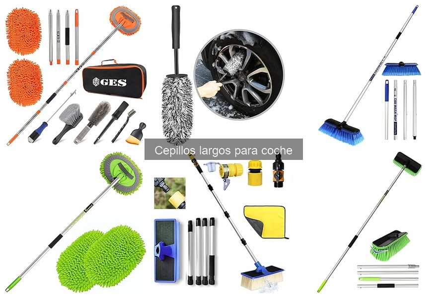 Cómo mantener tus cepillos largos para coche en perfectas condiciones