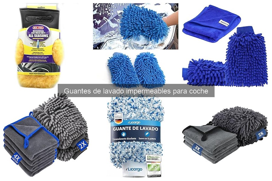 Cómo mantener tus guantes de lavado impermeables para coche