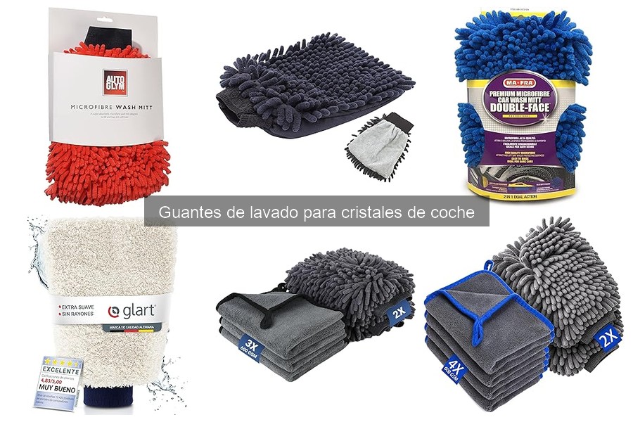 Cómo mantener tus guantes de lavado para cristales de coche