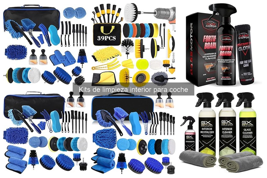 Cómo mantener y cuidar tu kit de limpieza interior de coche