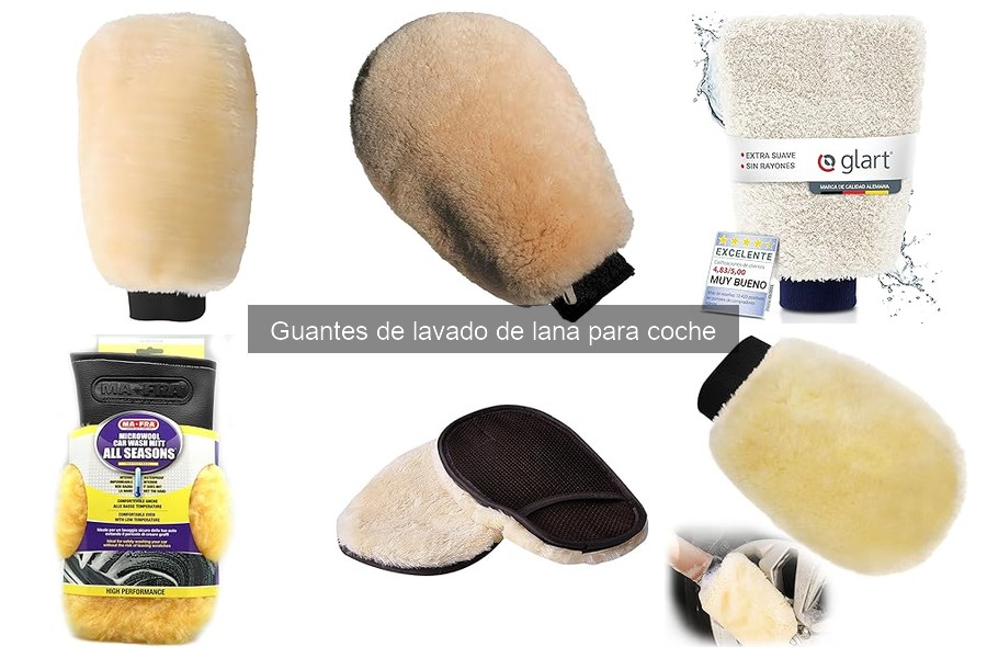 Cómo mantener y limpiar guantes de lavado de lana para coche