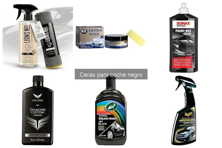 Cómo quitar cera de coche negro de forma efectiva
