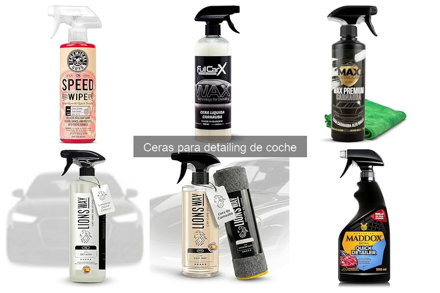 Cómo remover ceras antiguas de coche antes de aplicar nuevas