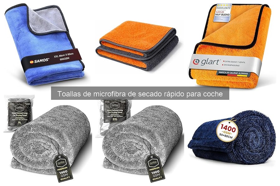 Cómo usar correctamente una toalla de microfibra para secar tu coche