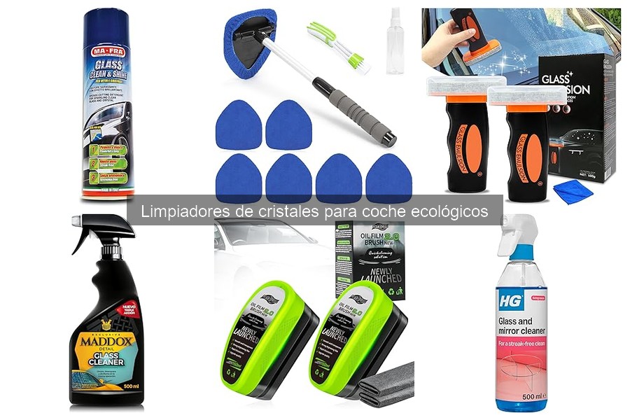 Cómo usar limpiadores de cristales ecológicos en coche