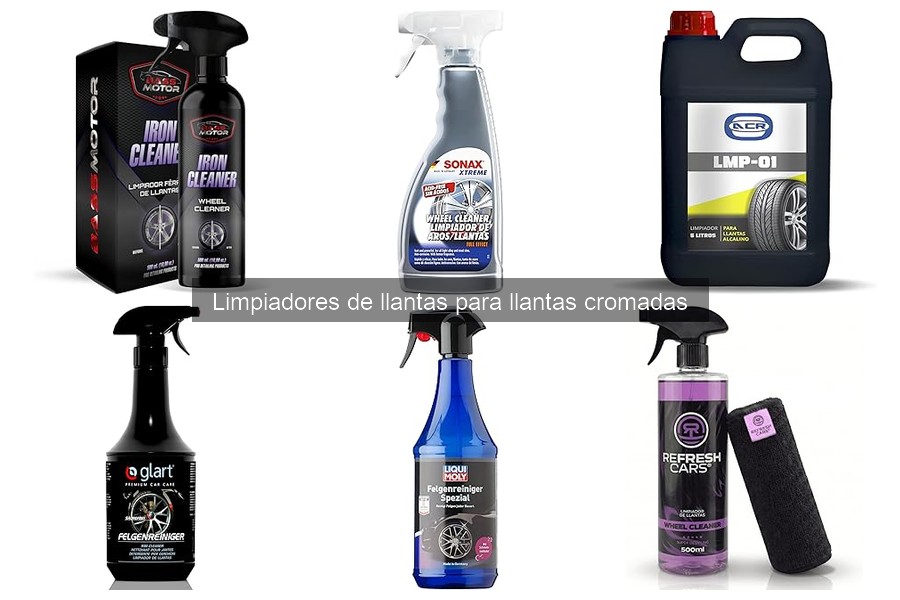 Cómo usar limpiadores de llantas cromadas de manera eficaz