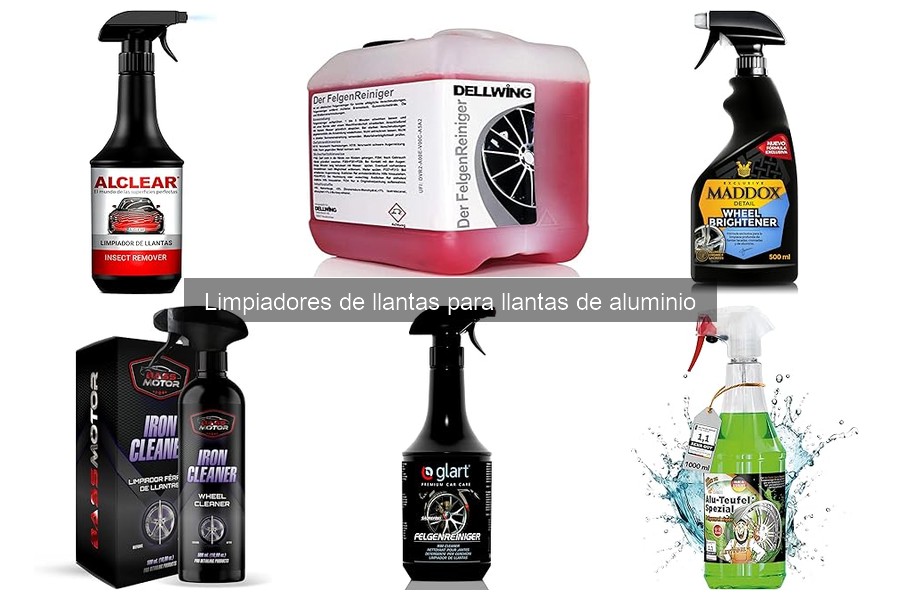 Cómo usar limpiadores de llantas de aluminio de forma efectiva