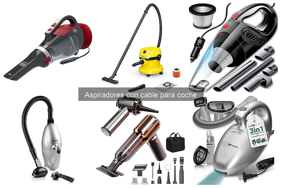 Cómo usar un aspirador con cable para el coche de forma eficaz