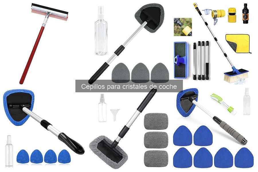 Cómo usar un cepillo para cristales de coche correctamente