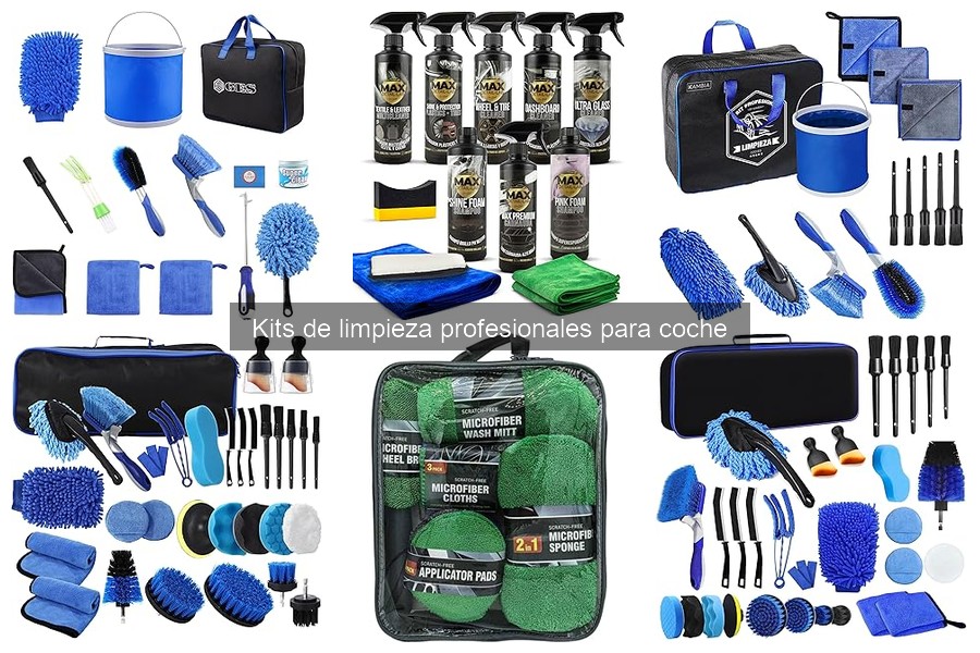 Cómo Usar un Kit de Limpieza Profesional para Coche