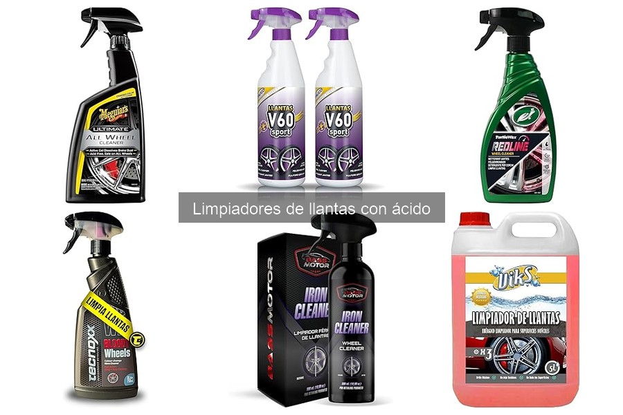Cómo usar un limpiador de llantas con ácido de forma segura