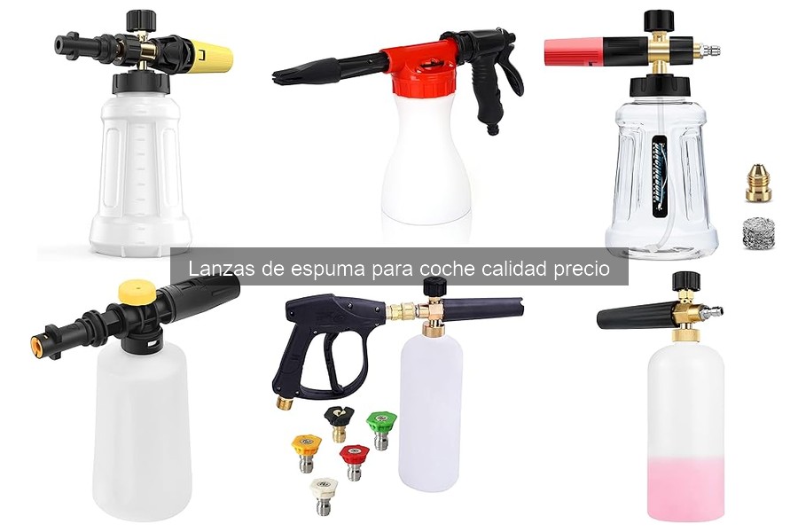 Cómo Usar una Lanza de Espuma para Coche: Guía Práctica