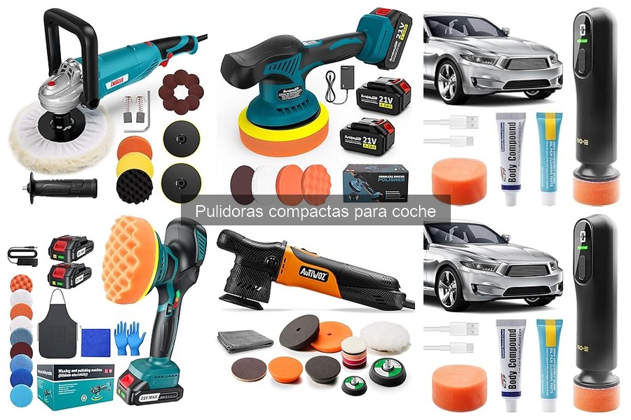 Cómo usar una pulidora compacta para coche eficazmente