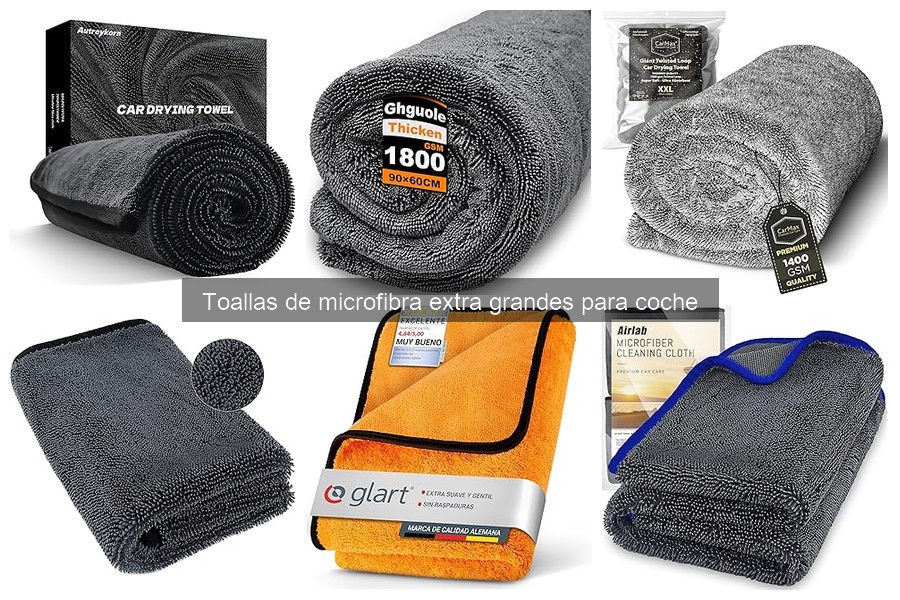 Cómo Utilizar Toallas de Microfibra Extra Grandes en tu Coche