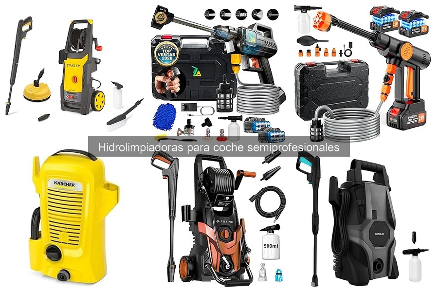 Cómo utilizar una hidrolimpiadora semiprofesional de manera efectiva