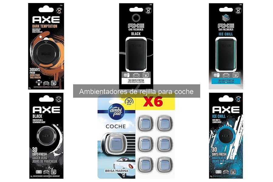 Comparativa: Ambientadores de Rejilla vs Otros para Coche