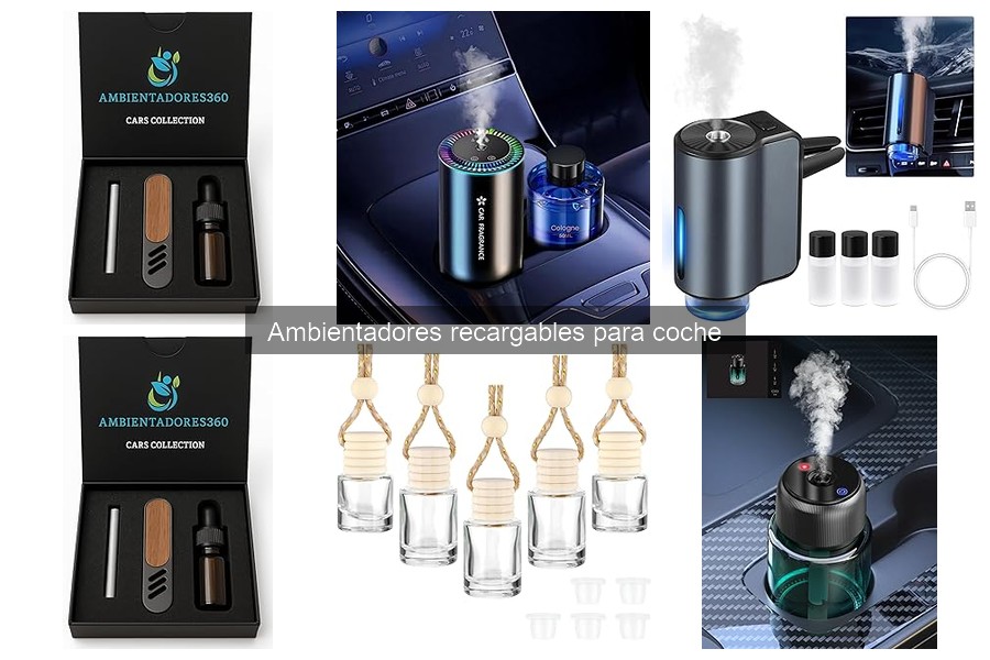 Comparativa: Ambientadores Recargables vs Desechables para Coche