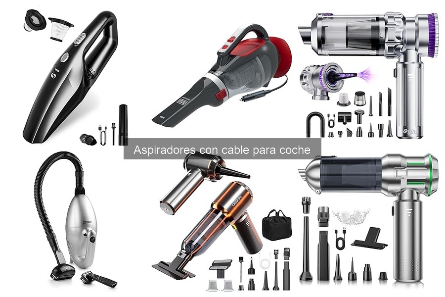 Comparativa: Aspiradores con Cable vs Sin Cable para Coche