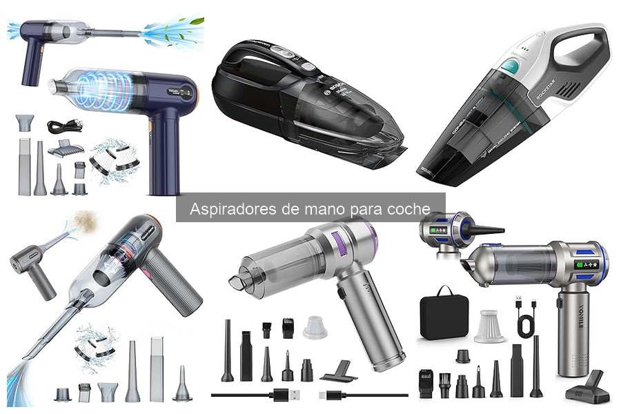 Comparativa: Aspiradores de Mano vs. Aspiradores de Trineo para Coche