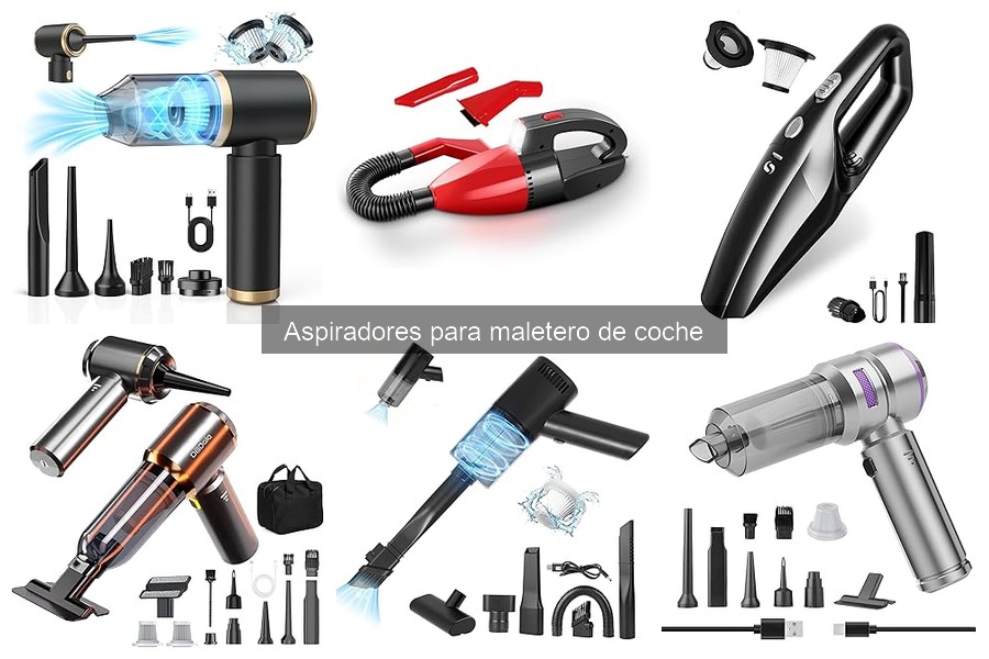 Comparativa: Aspiradores para maletero vs. aspiradores de mano