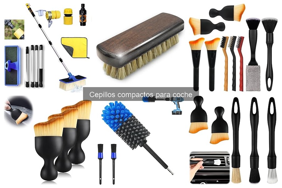 Comparativa: Cepillos Compactos vs Otros Cepillos para Coches