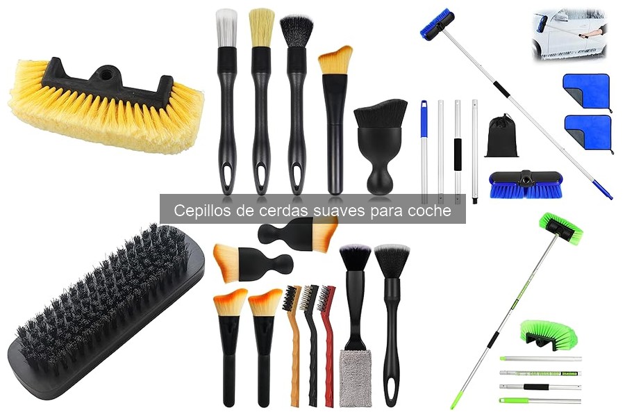 Comparativa: Cepillos de Cerdas Suaves vs. Duras para Coche
