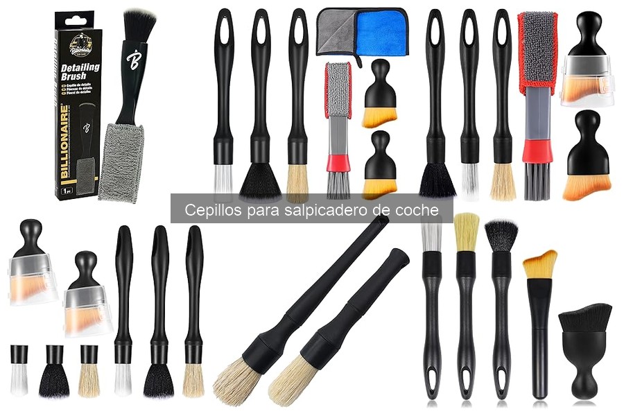 Comparativa: Cepillos de Salpicadero vs. Paños de Microfibra