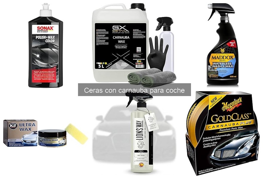 Comparativa: Ceras de Carnauba vs. Ceras Sintéticas para Coche