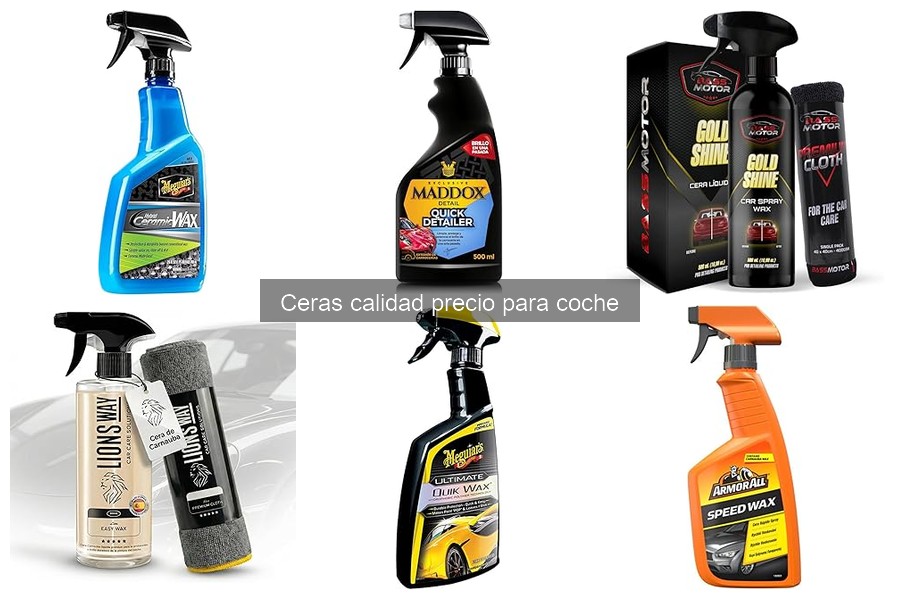 Comparativa: Ceras líquidas vs. ceras en pasta para coche