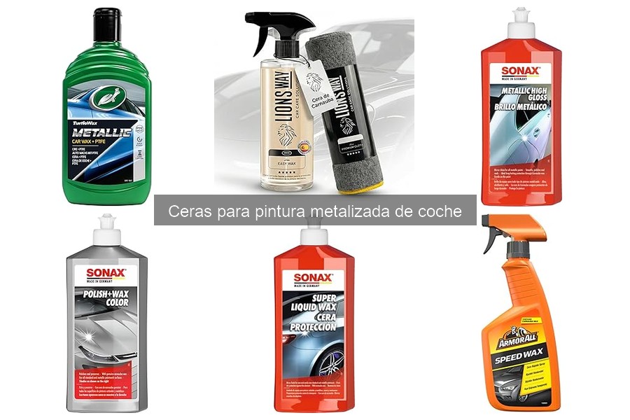Comparativa: Ceras para pintura metalizada vs convencionales
