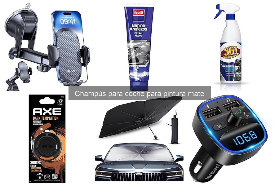 Comparativa: Champús líquidos vs Espumas para coche mate