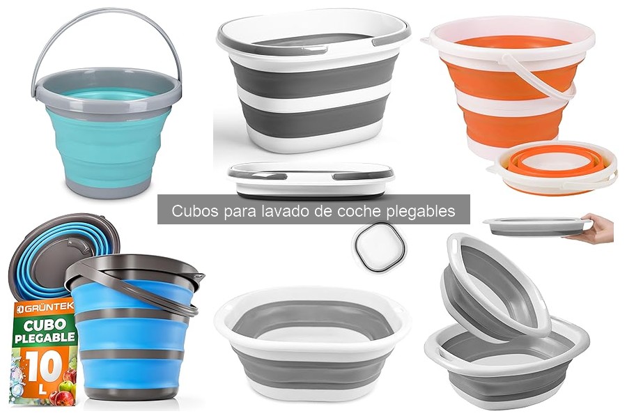 Comparativa: Cubos Plegables vs Rígidos para Lavado de Coche