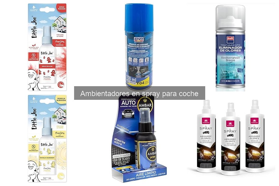 Comparativa de Ambientadores en Spray para Coche