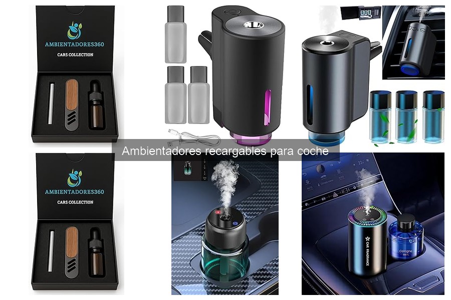Comparativa de Ambientadores Recargables para Coche