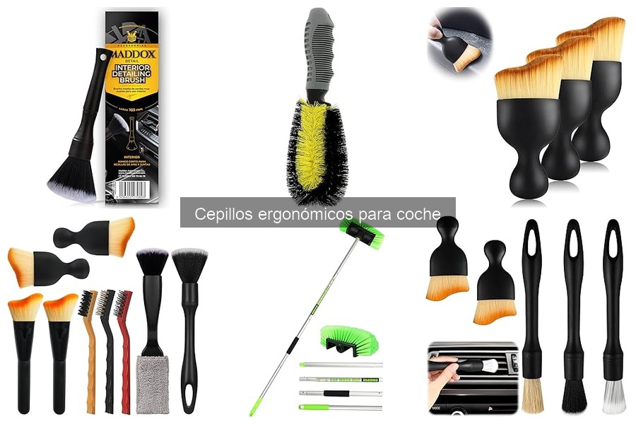 Comparativa de Cepillos Ergonómicos para Coche: Mejores Opciones
