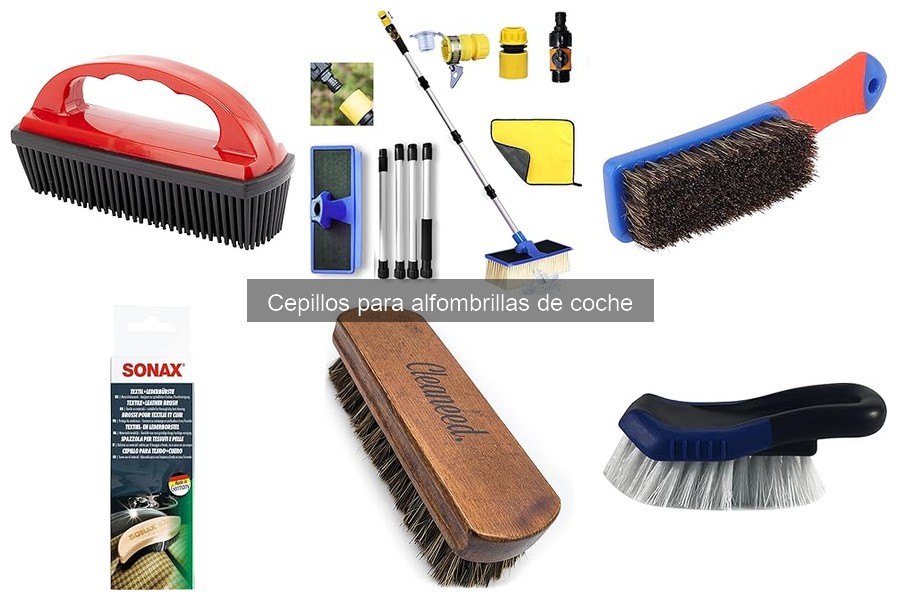 Comparativa de Cepillos para Alfombrillas de Coche: Marca A vs B