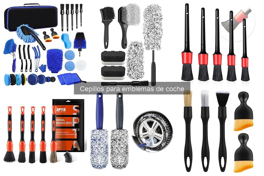 Comparativa de Cepillos para Emblemas de Coche: Calidad y Precio