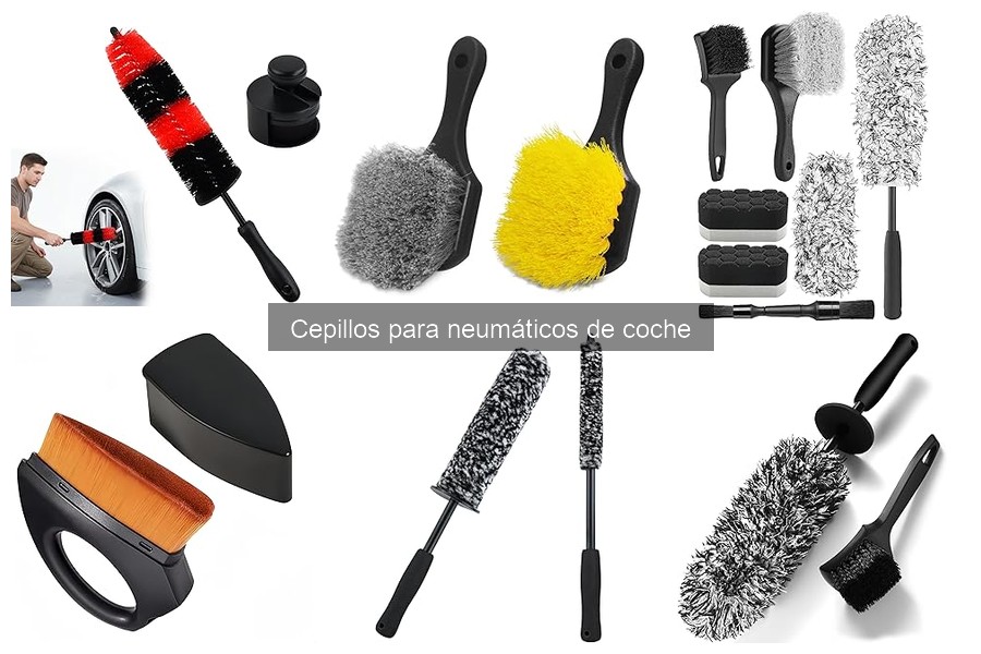 Comparativa de cepillos para neumáticos: marcas y tipos