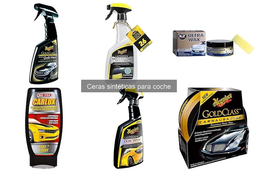 Comparativa de Ceritas Sintéticas para Coche: Mejores Marcas