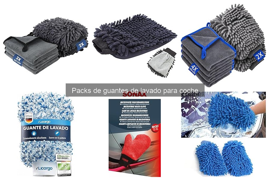 Comparativa de Guantes de Lavado para Coche: Mejores Marcas
