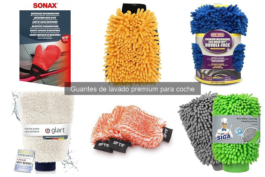 Comparativa de guantes de lavado premium y económicos