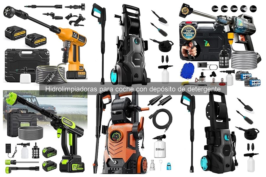 Comparativa de Hidrolimpiadoras para Coche: Mejores Marcas