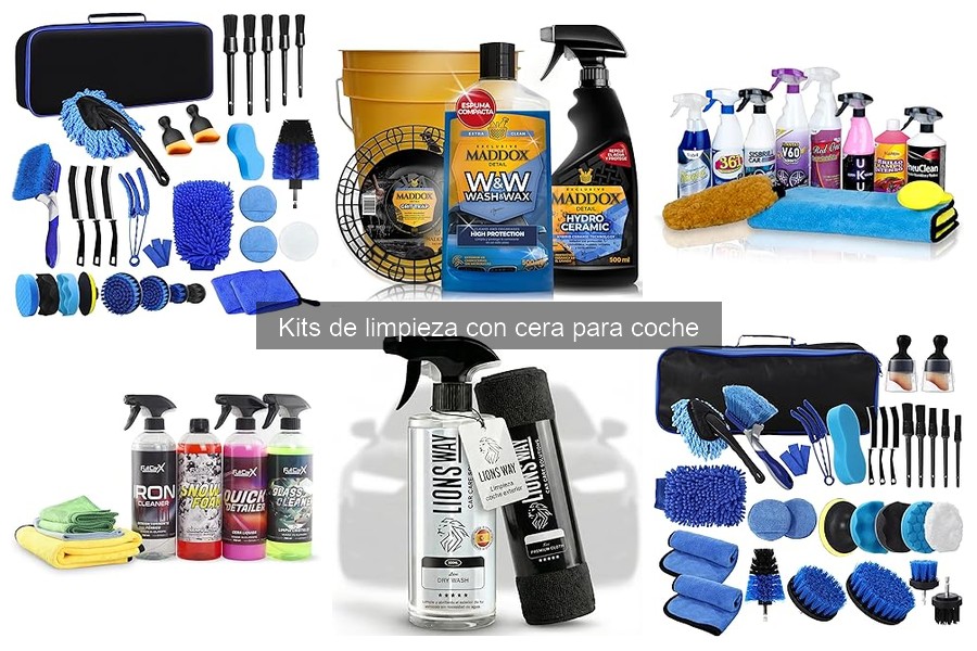 Comparativa de Kits de Limpieza con Cera y Otros Métodos