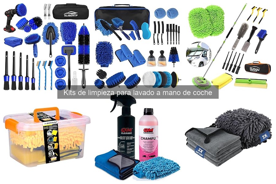 Comparativa de Kits de Limpieza de Coche: Mejores Marcas