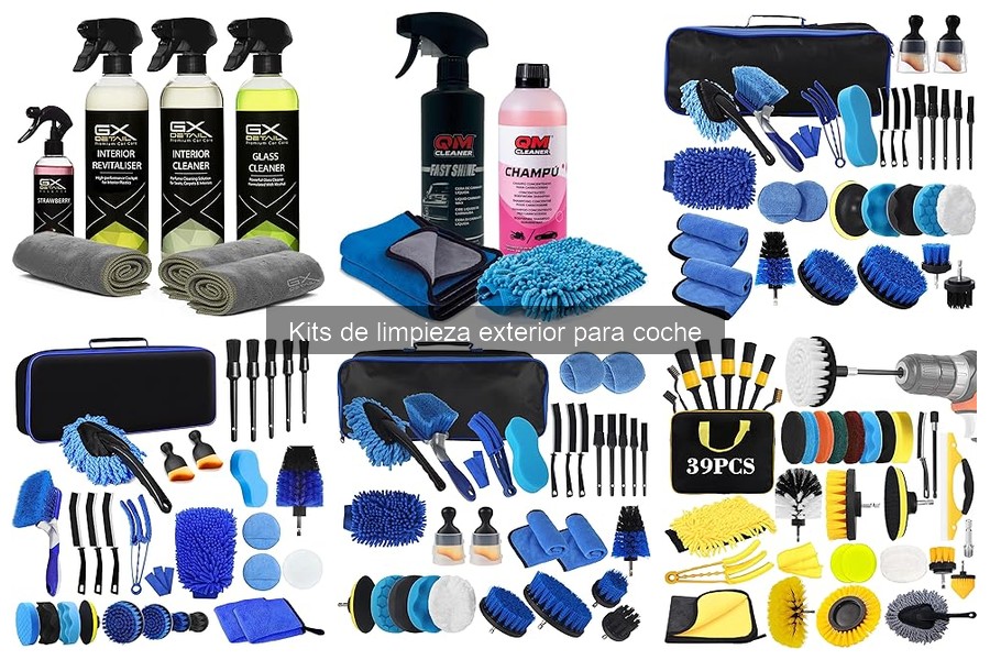 Comparativa de Kits de Limpieza Exterior: Alta Gama vs. Económicos