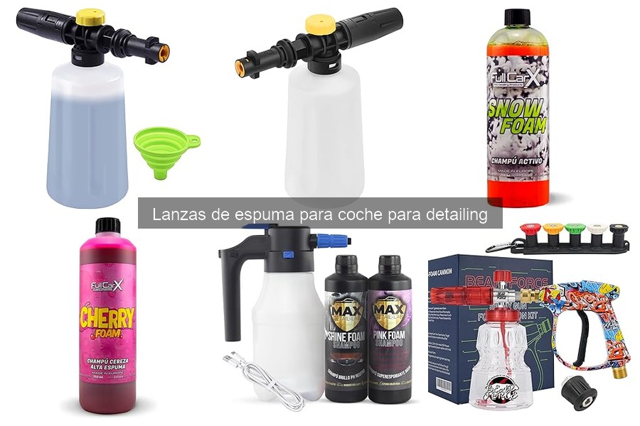 Comparativa de lanzas de espuma para coche: Karcher vs OHAYORI