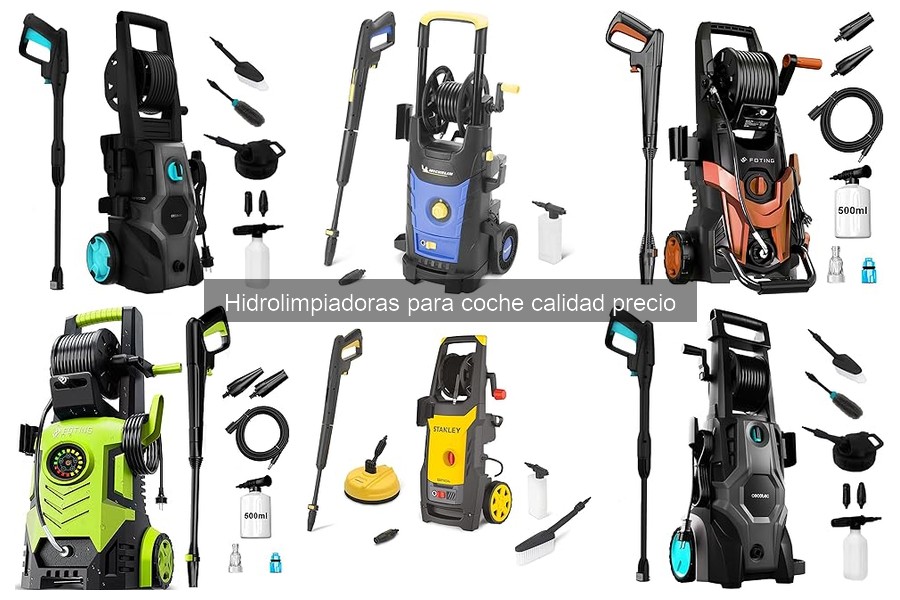 ** Comparativa de las Mejores Hidrolimpiadoras para Coche