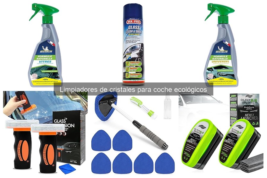 Comparativa de Limpiadores de Cristales Ecológicos para Coche